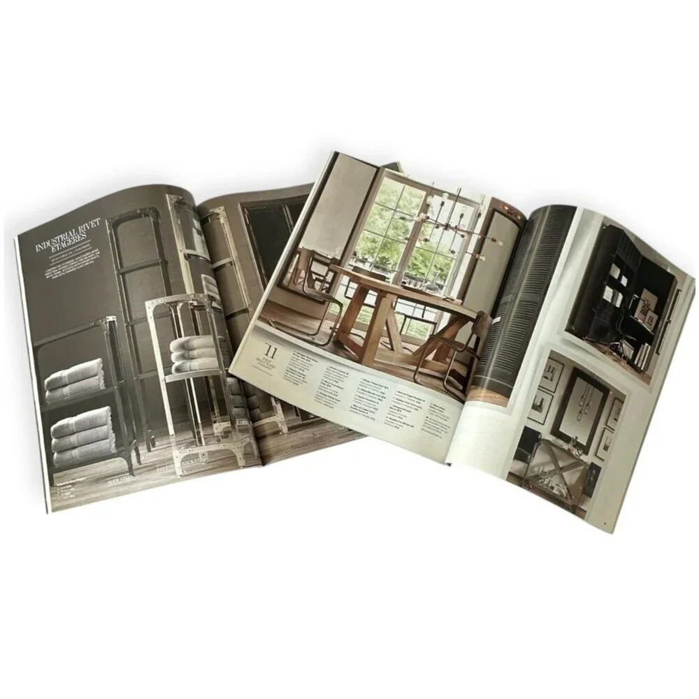 RH Restoration Hardware Source Books 2014, 2 catalogs, 